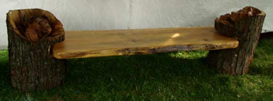 Bear Bench Front