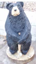 Golfing Black Bear