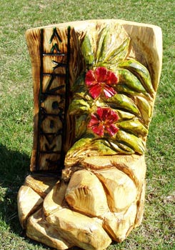 Welcome Hawaiin Flowers