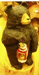 Balck Bear With Lantern