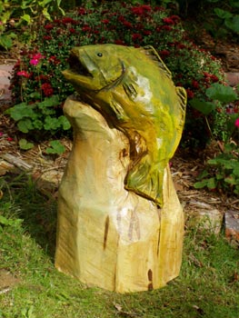 Green Stained Fish