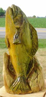 Green Stained Fish